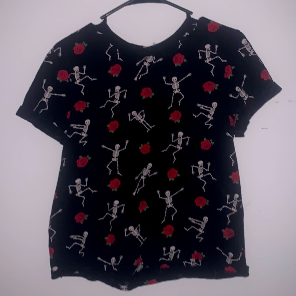 Skelloton/ flower top
